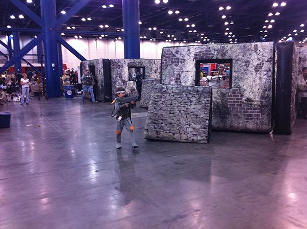 Laser Tag at the George R. Brown Convention Center