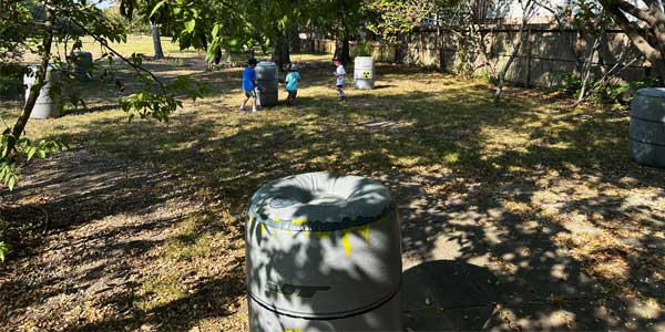 Default Inflatables in the Woods